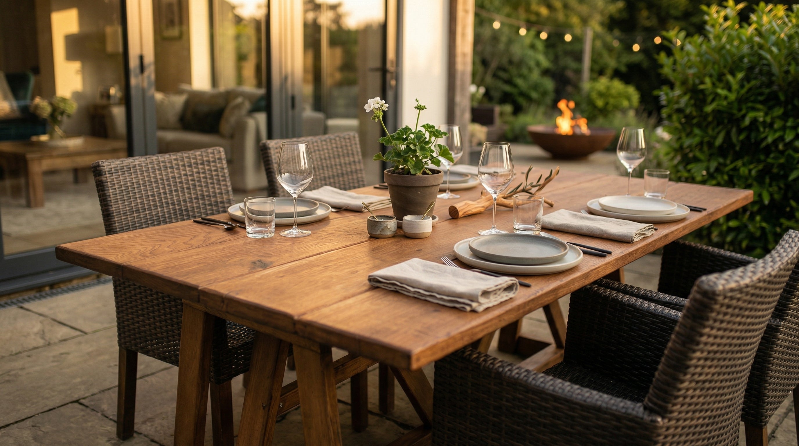 Outdoor Oak Furniture